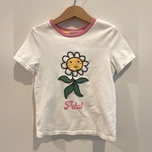 Cath Kidston Girls Cotton T-shirt Shortsleeved Size 5-6